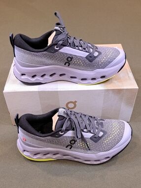 On Cloudsurfer Trail 2 - Color: Iron/Lilac - Size: Women 8